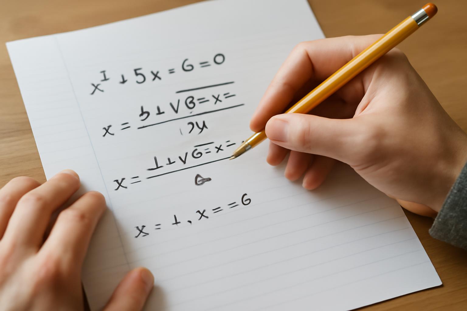 2 fokú egyenlet gyakorlása példákkal