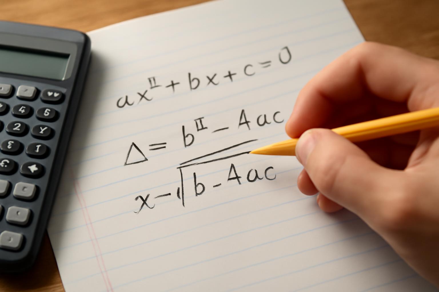 A diszkrimináns szerepe a gyökök meghatározásában