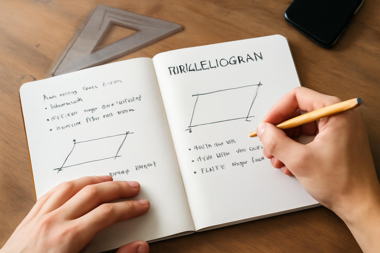 A paralelogramma alapfogalmai és tulajdonságai