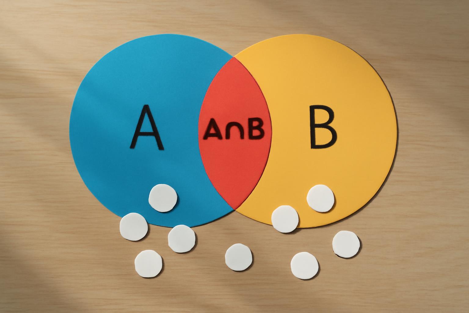 Alapfogalmak: Halmaz, metszet, unió, elemek
