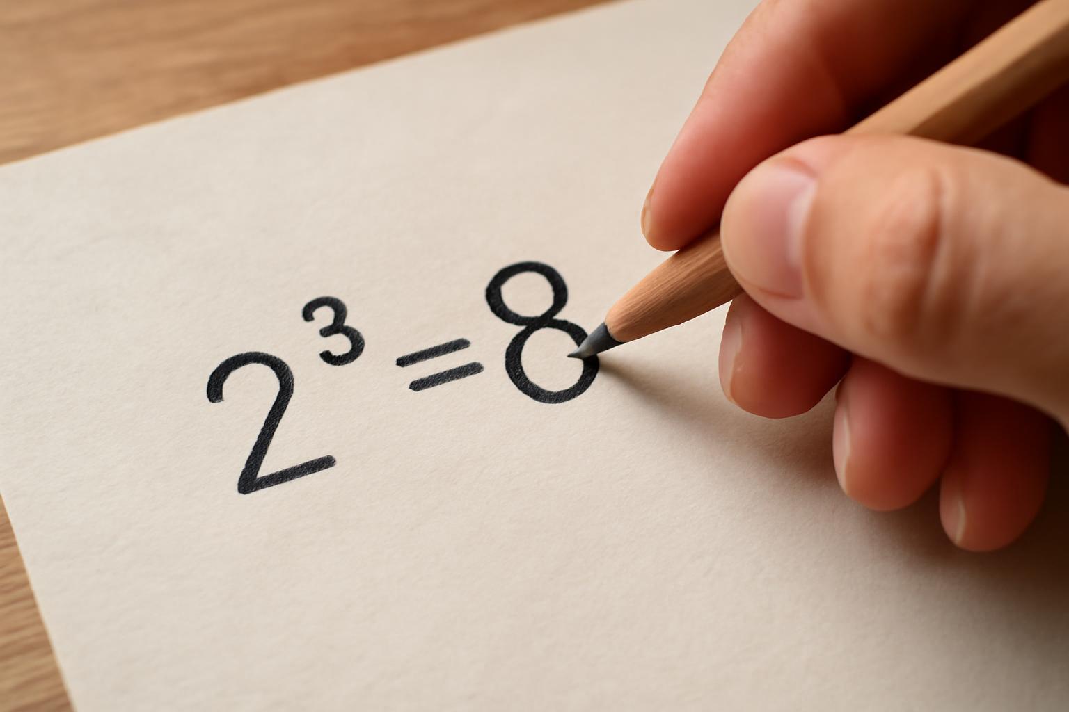 Egész számú kitevők hatása a számok nagyságára