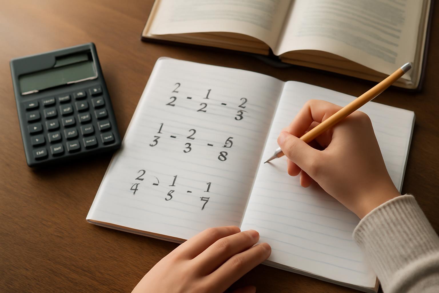 Egyszerű hányadrész példák megoldásokkal