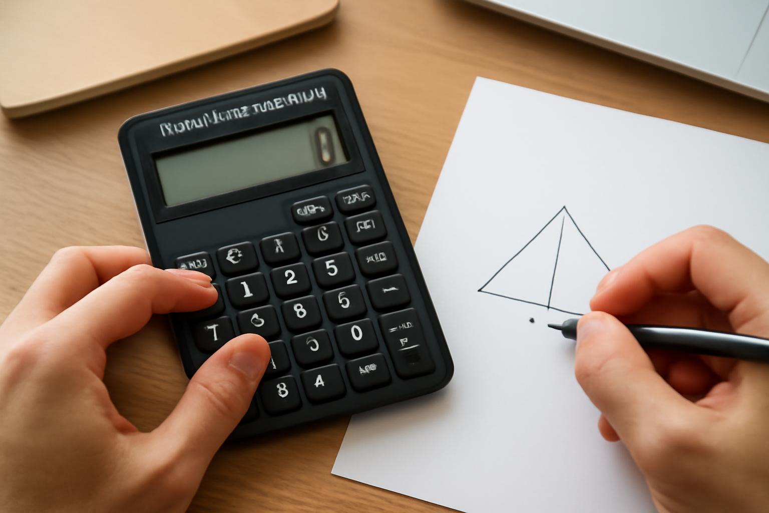 Háromszög területe kalkulátor