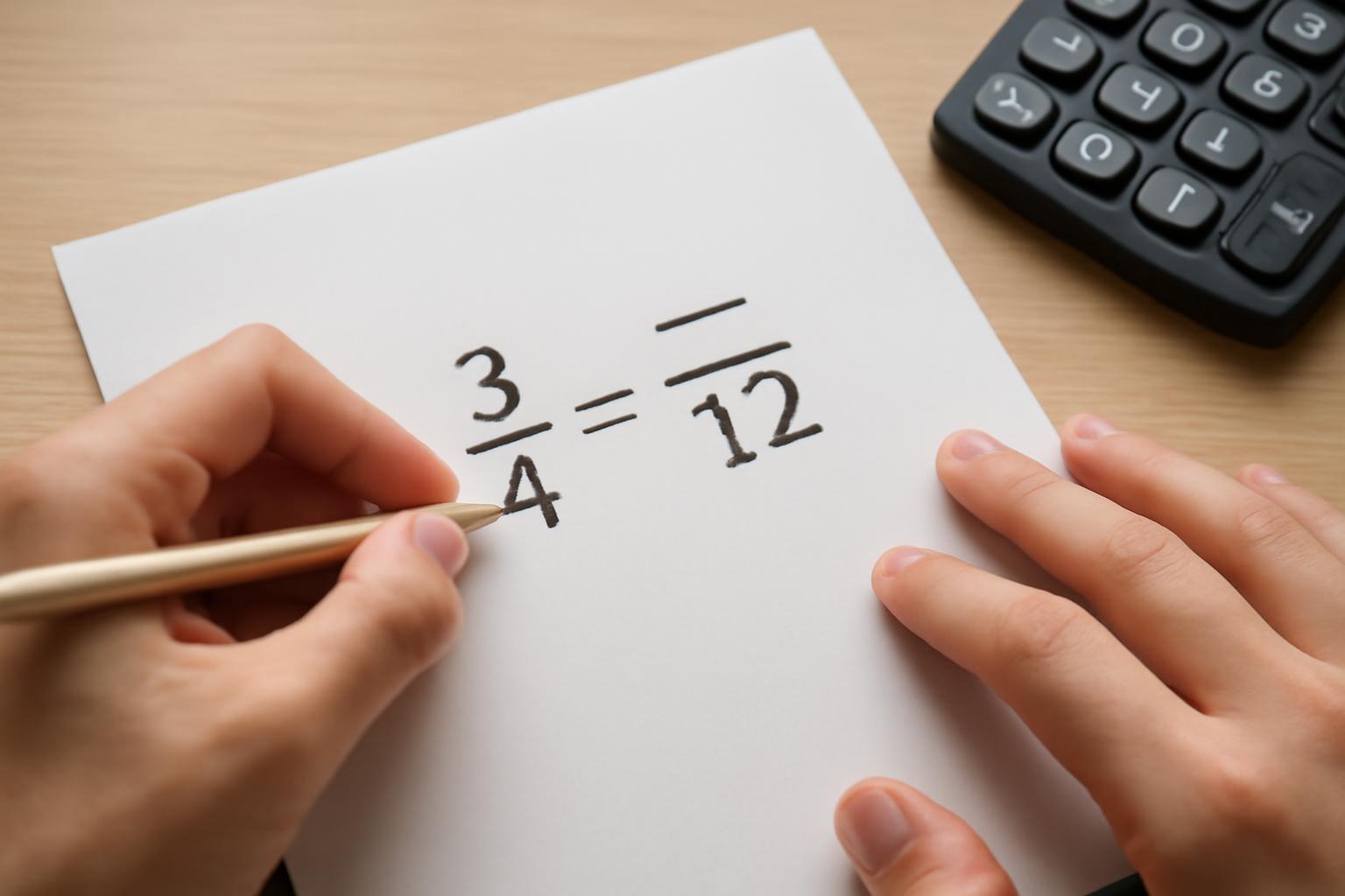 Hogyan keressük meg a nevezőt egy törtben?