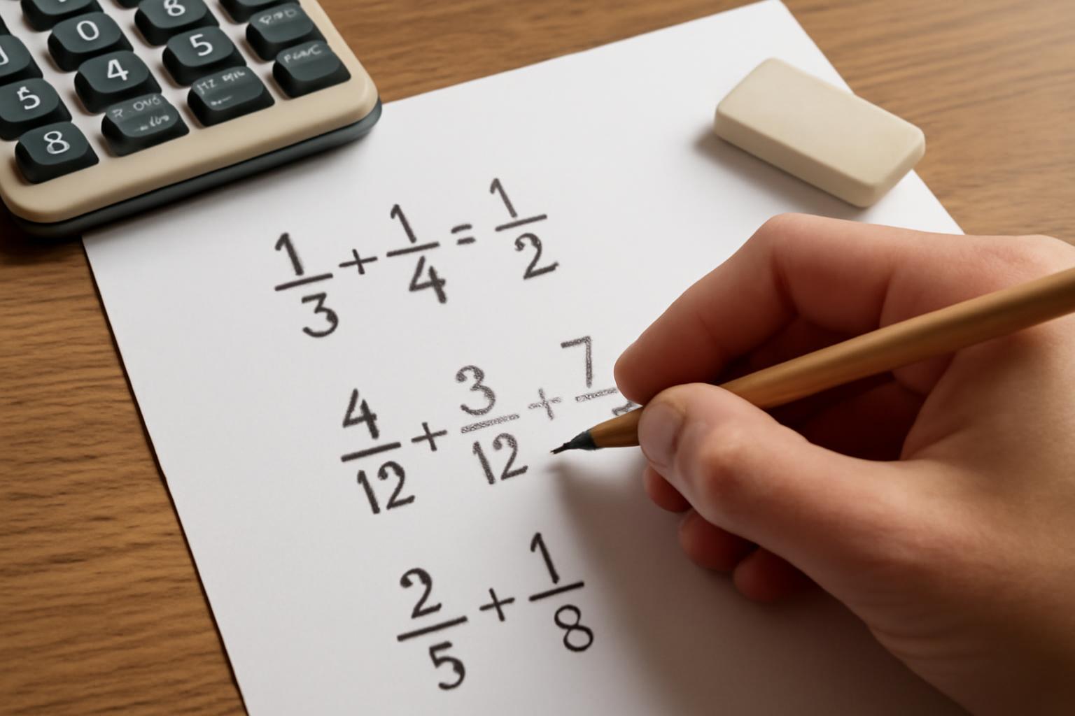 LKKT alkalmazása törtek közös nevezőre hozásánál