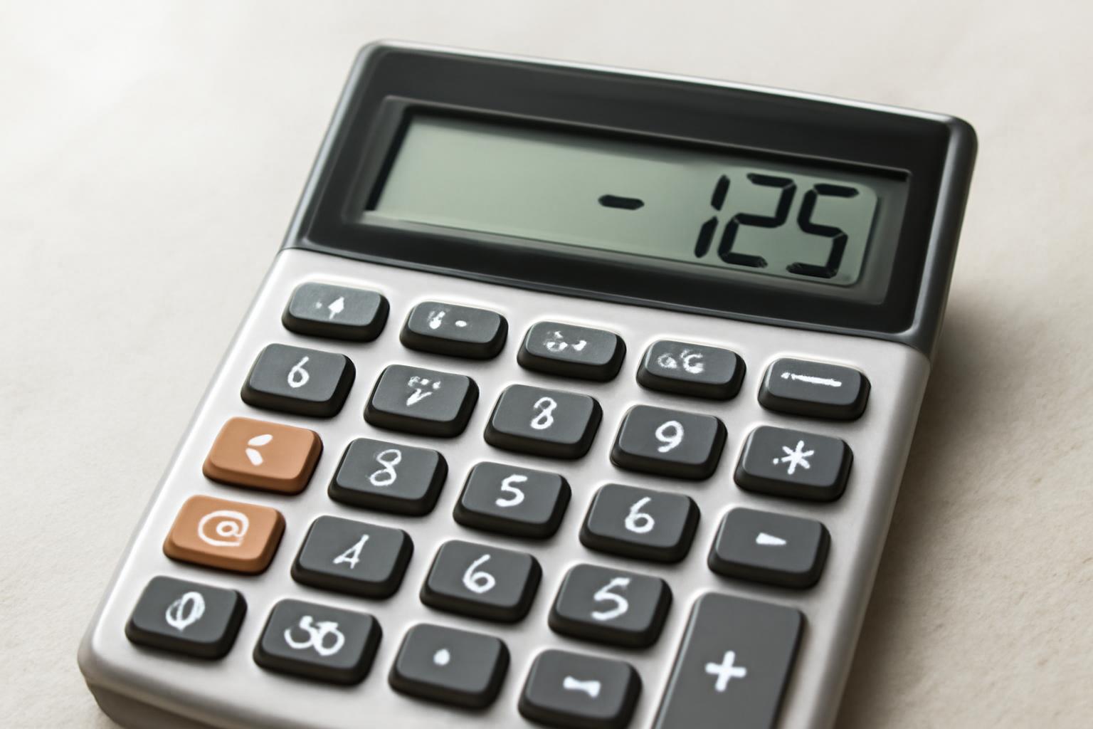 Negatív számok a számlálóban vagy nevezőben