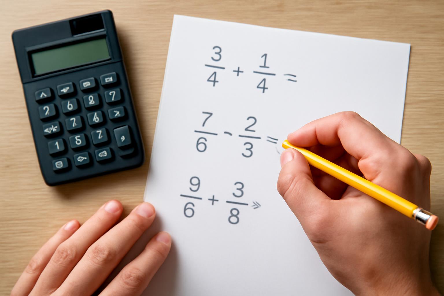 Számláló és nevező példák és megoldások