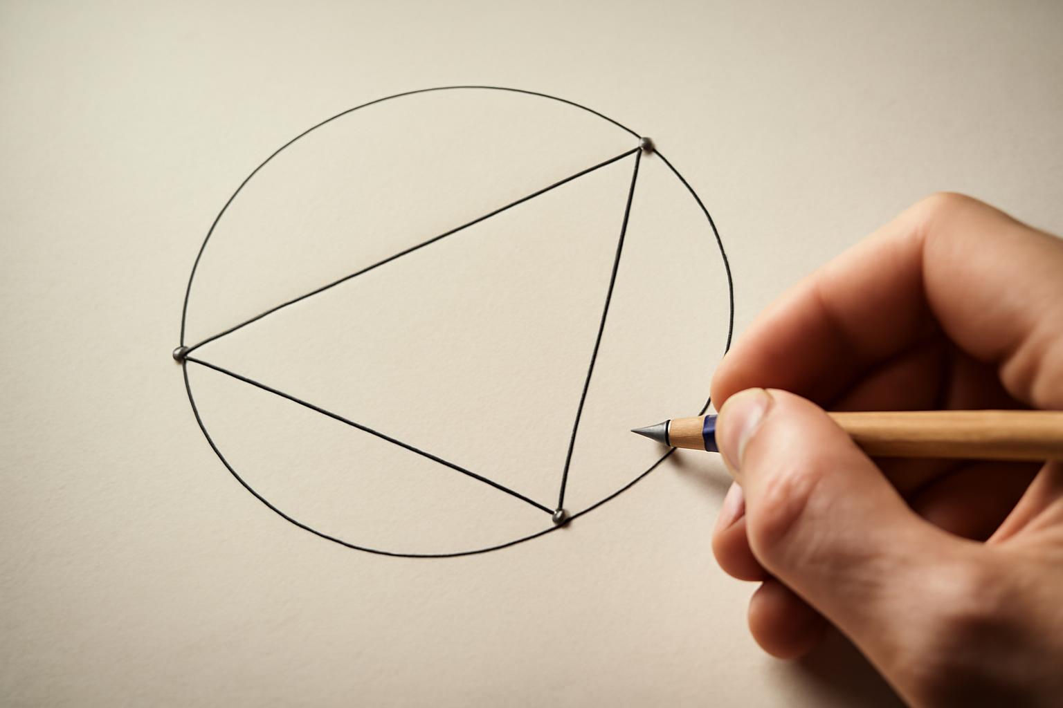 Tompaszögű háromszög köré írható kör