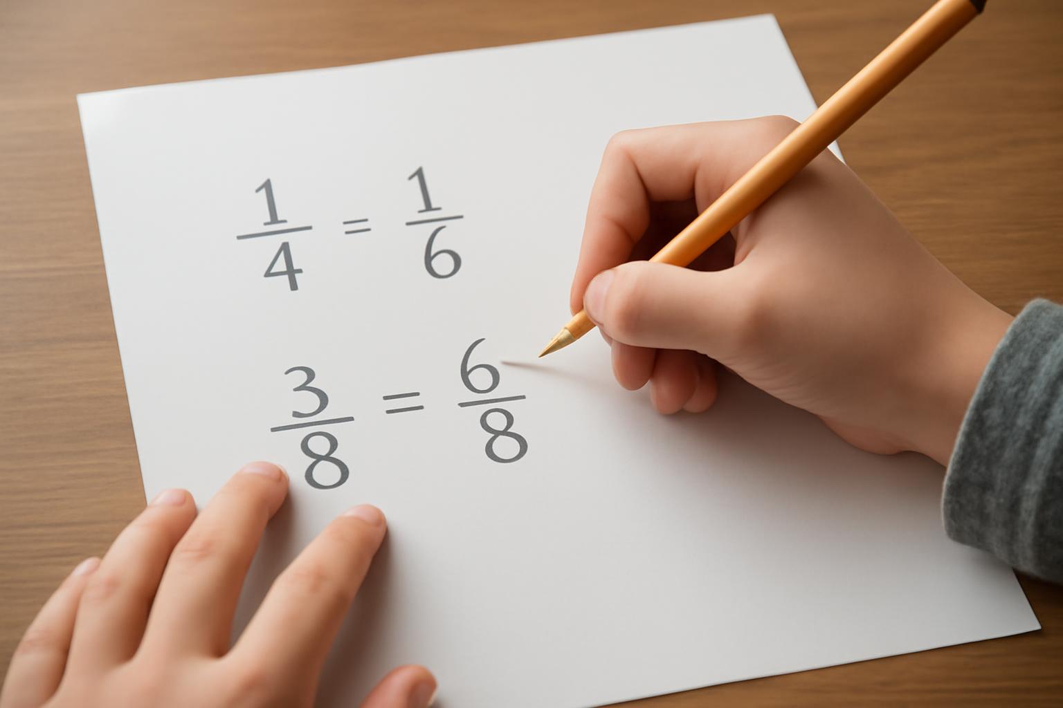 Törtek bővítése a közös nevező eléréséhez