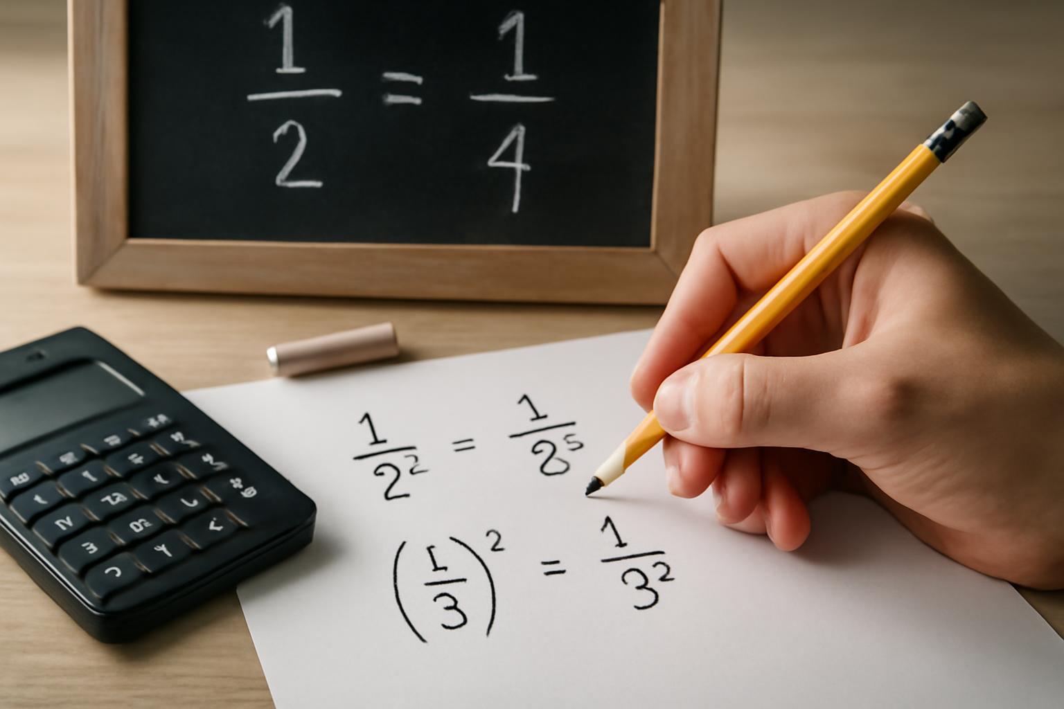 Törtek mint hatványkitevők: egyensúly és arányok