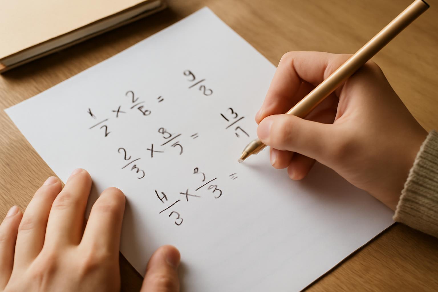 Törtes kifejezések szorzása és osztása