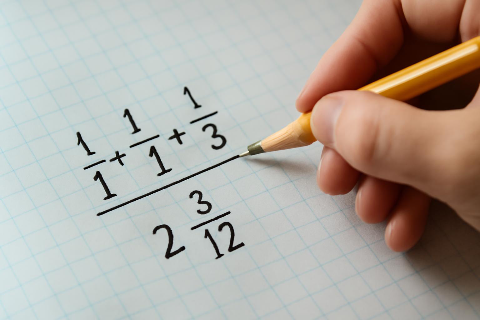 Vegyes számok összeadása különböző nevezőkkel