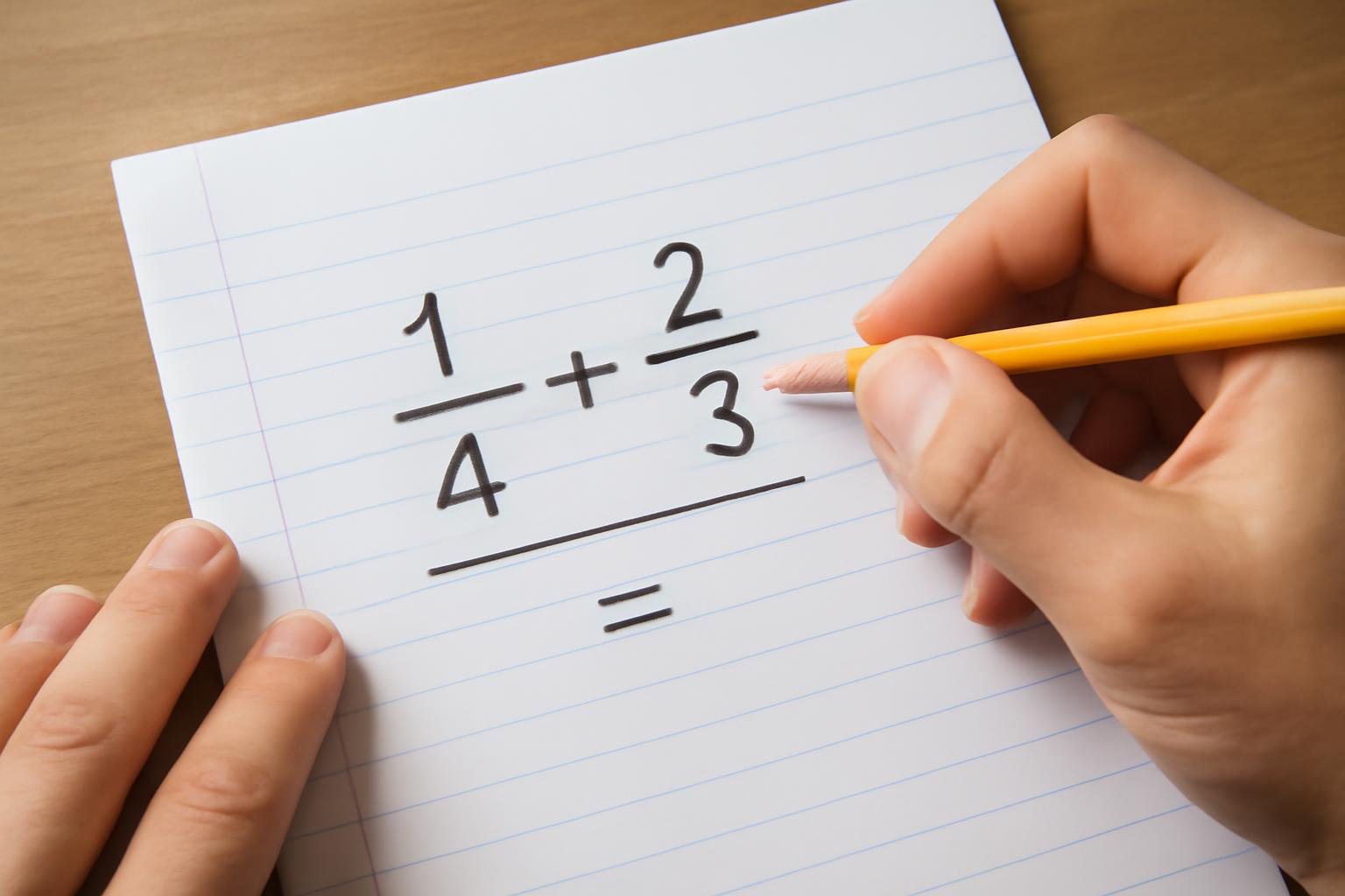 Az eltérő nevezőjű törtek összeadásának alapjai