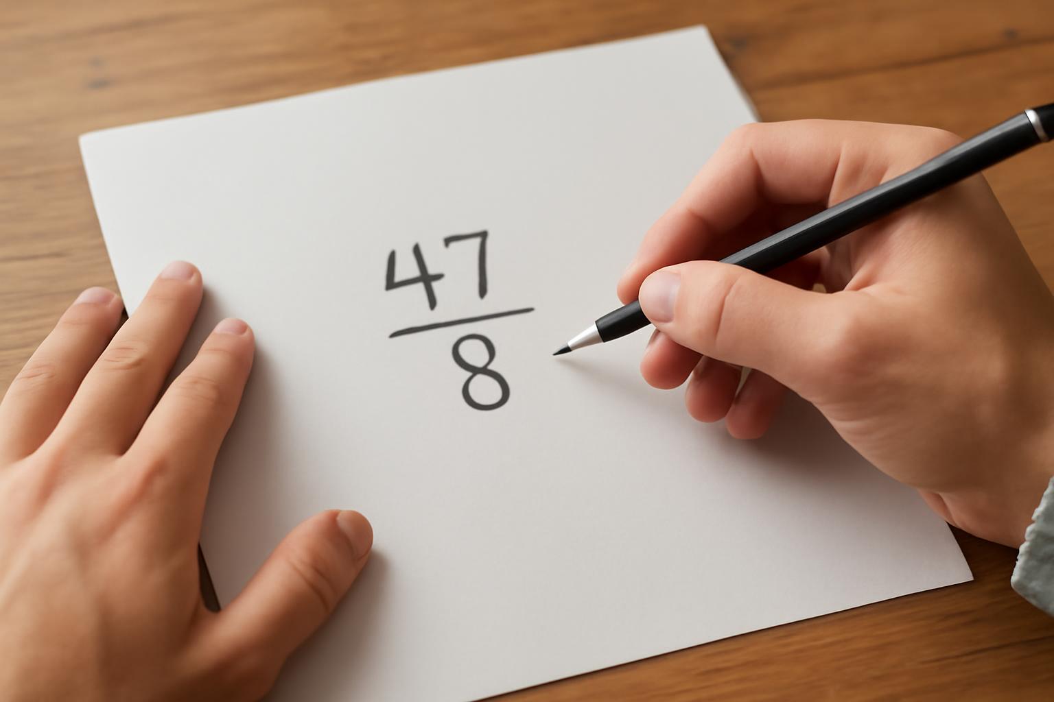 Kétjegyű számláló és nevező fogalma egyszerűen