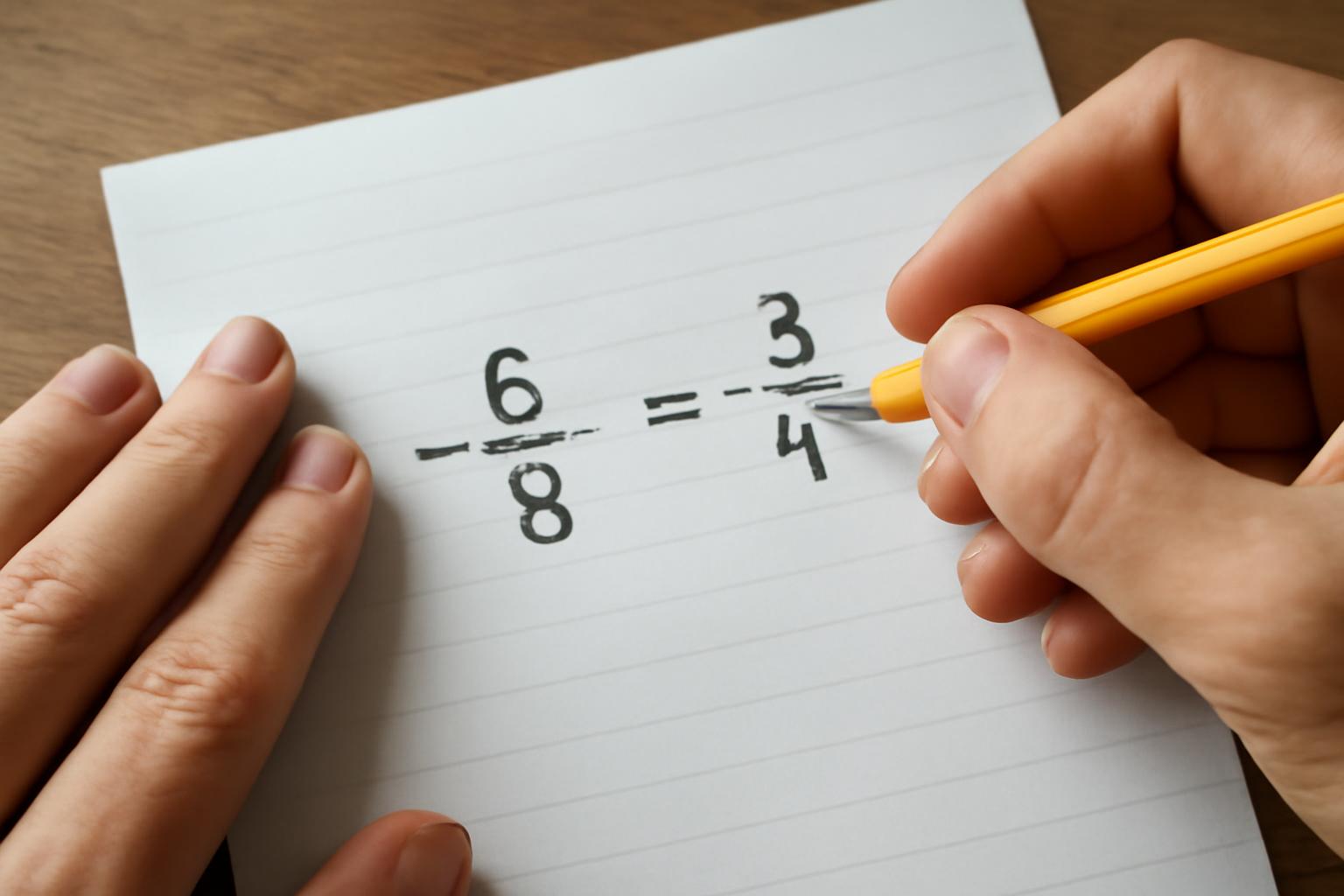 Negatív törtek egyszerűsítése lépésről lépésre