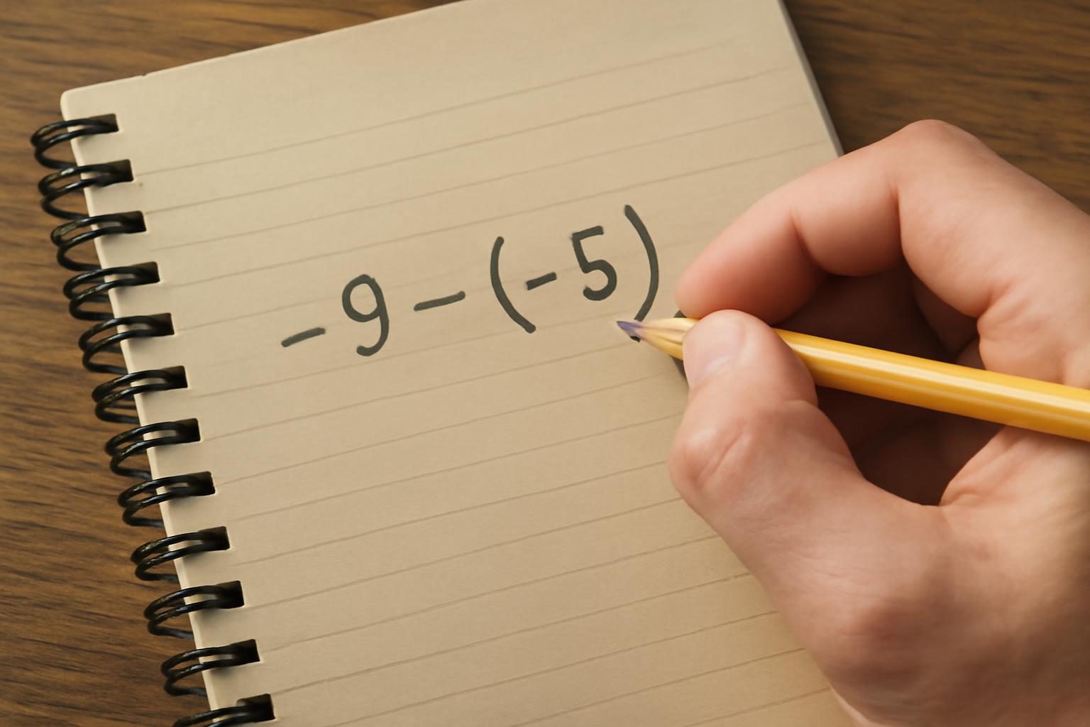 A negatív számok kivonásának legegyszerűbb módja