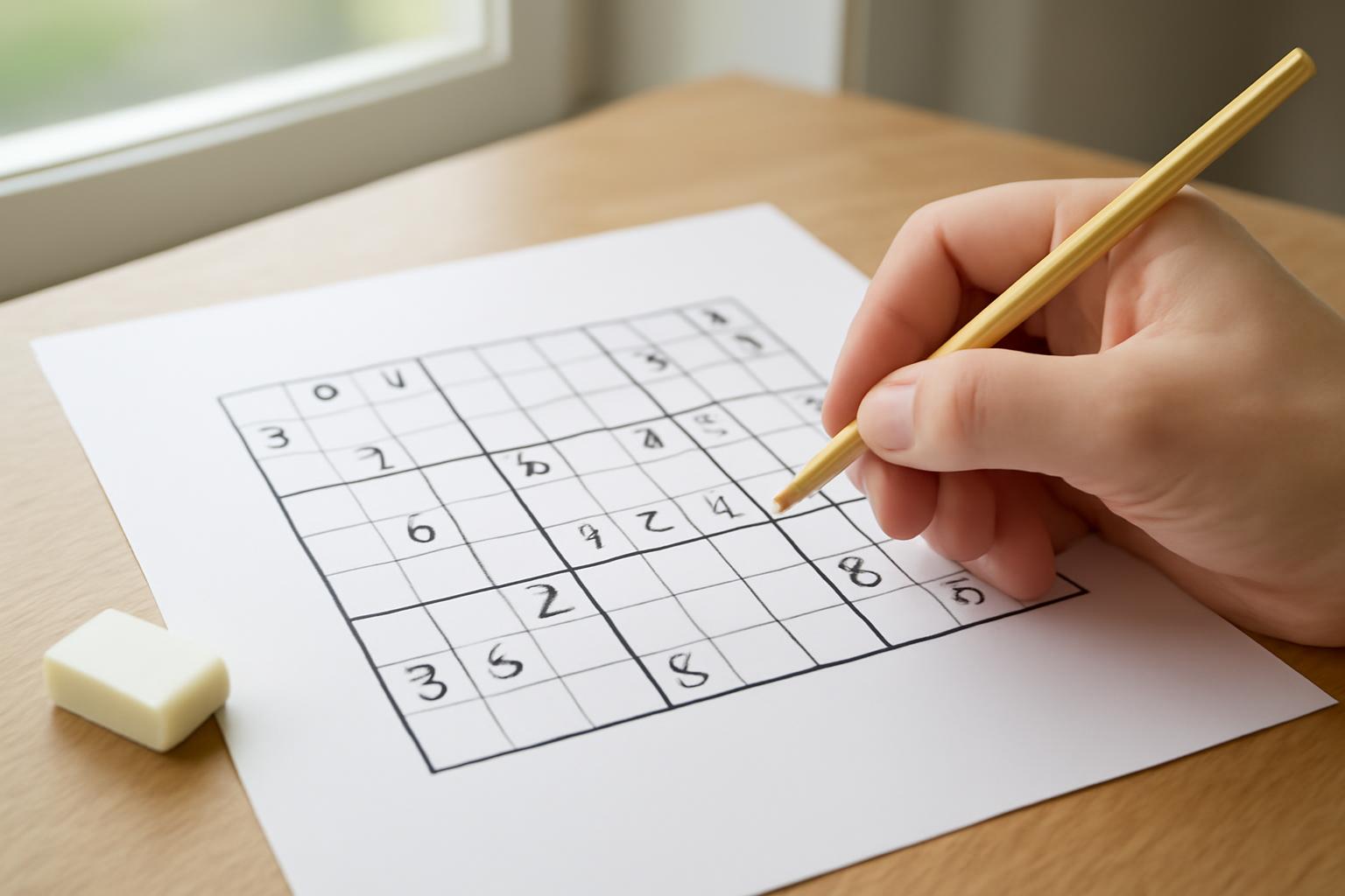 Gyakorló példák kezdőknek: egyszerű szita feladványok