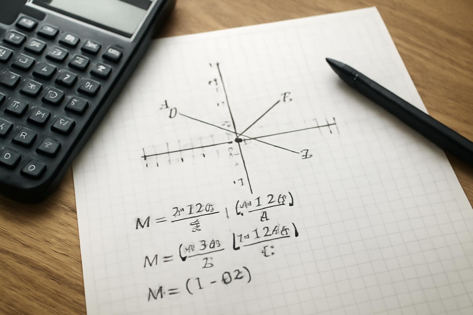 Oldalfelezőpontok számítása koordinátageometriában