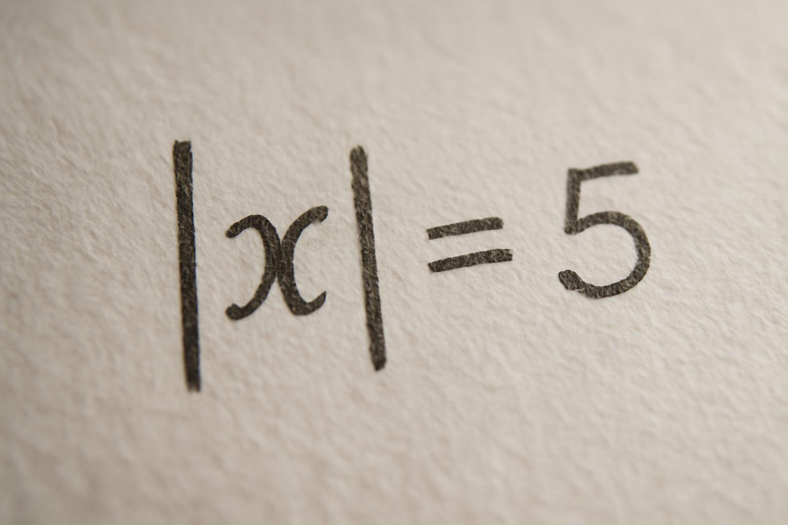 Az abszolút érték matematikai jele és jelentése