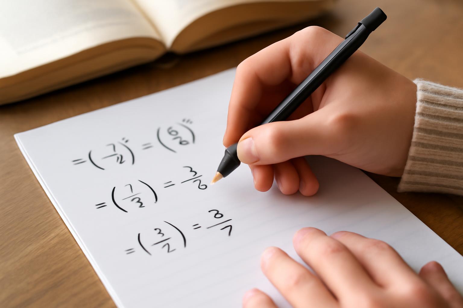 Negatív törtek hatványozásának szabályai