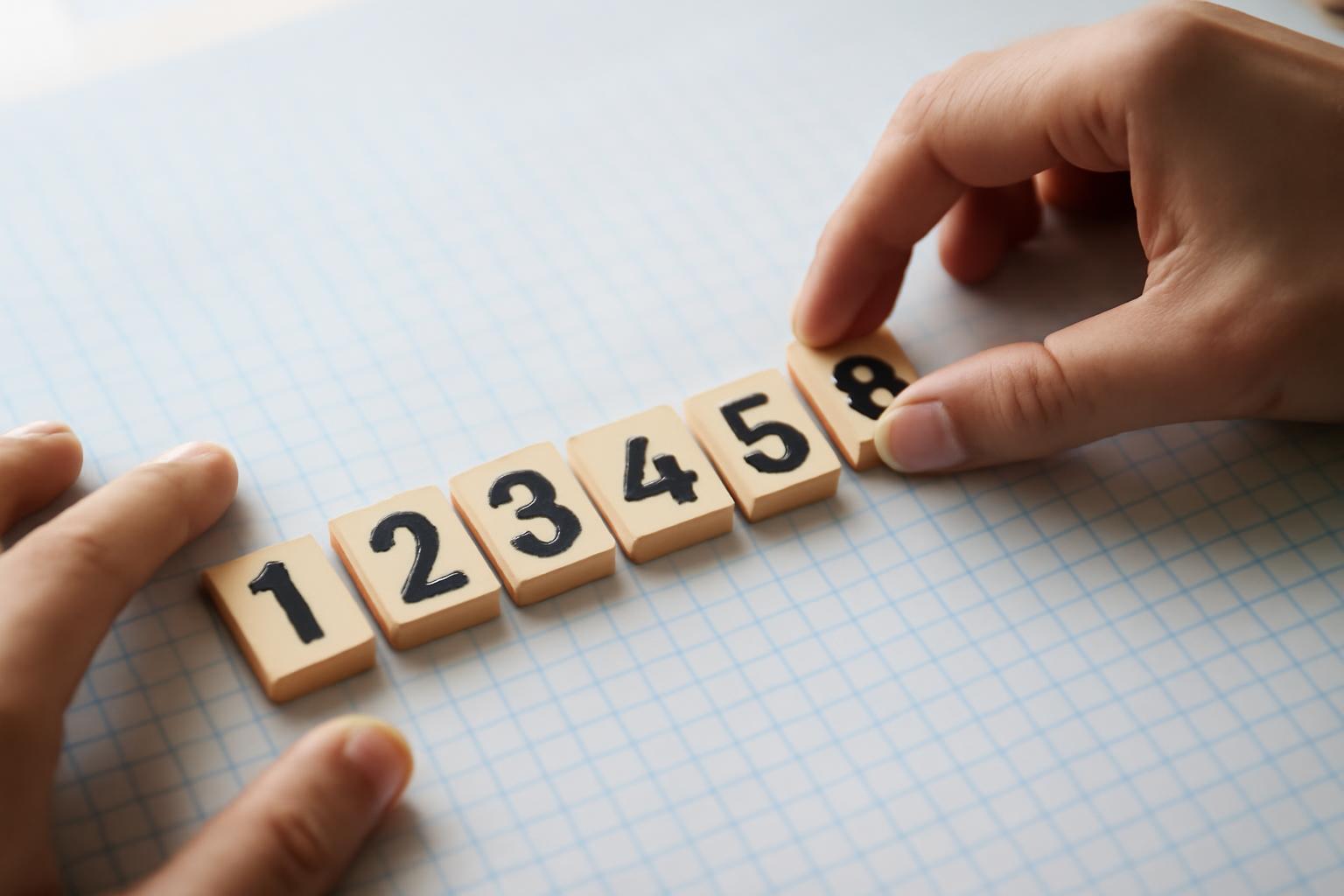 Számok rendezése matematikában