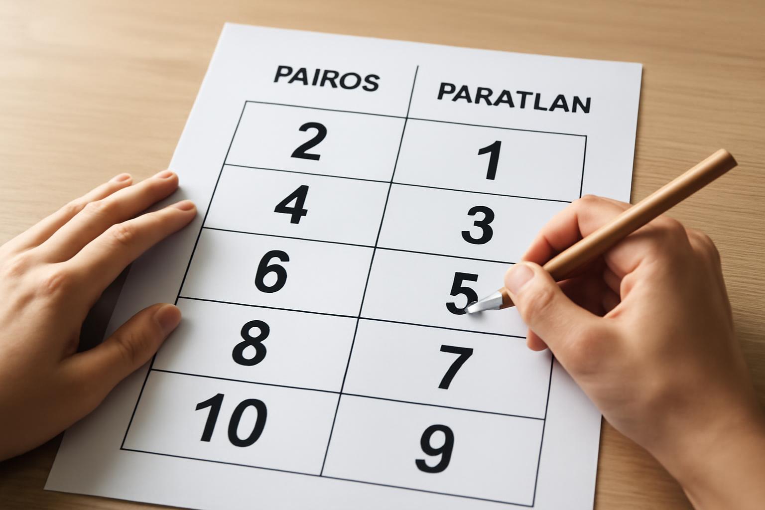Páros és páratlan számok – Felismerés, gyakorlás