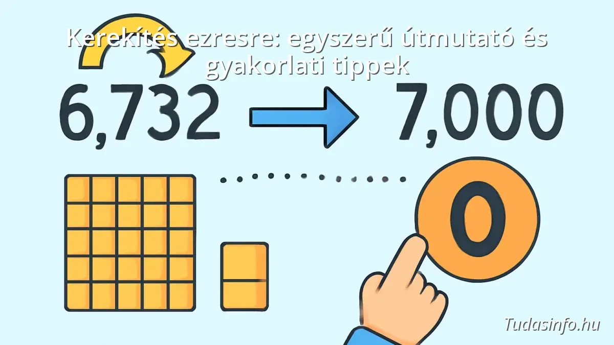 Kerekítés ezresre: egyszerű útmutató és gyakorlati tippek